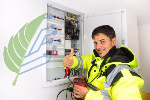 Técnico de Conexión Total atendiendo cliente